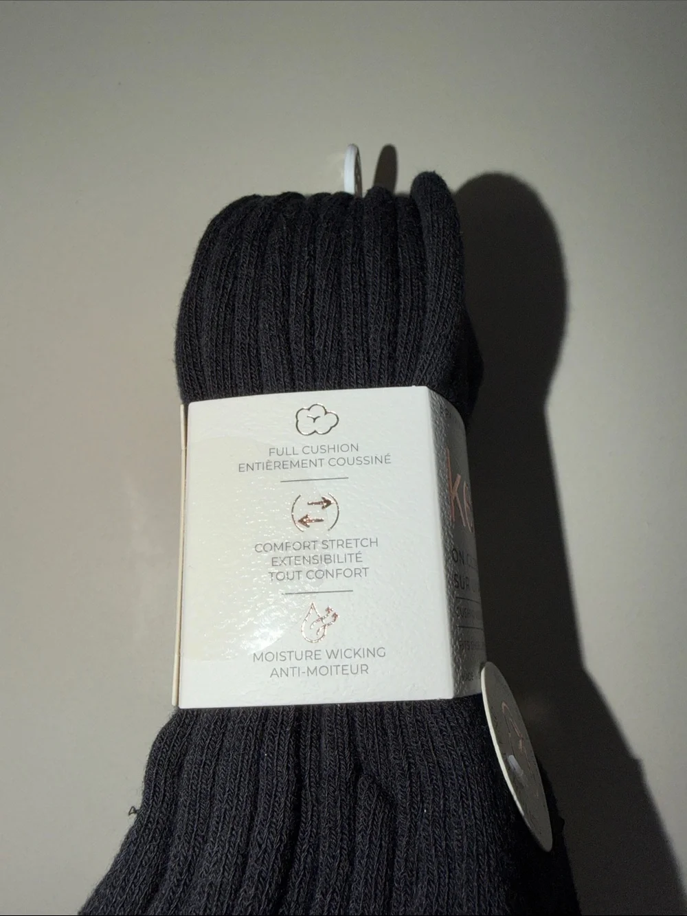 kensie Ladies 5 Pk On Cloud 9 Cotton Blend Naturally Breathable Mini-Crew Socks